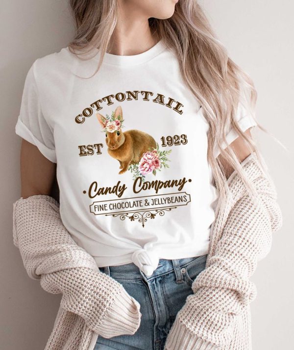 Cottontail Candy Company Easter Matching Shirt