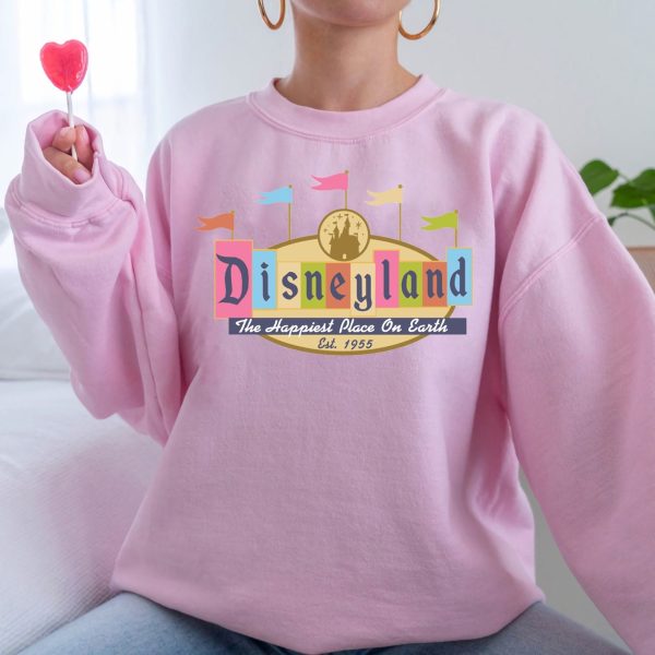 Disneyland Est 1955 Disney Family World Matching Unisex Sweatshirt