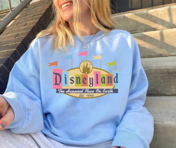 Disneyland Est 1955 Disney Family World Matching Unisex Sweatshirt