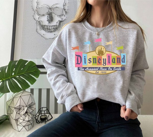 Disneyland Est 1955 Disney Family World Matching Unisex Sweatshirt