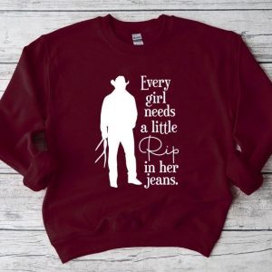 Every Girl Needs A Little Rip In Her Jeans Sweatshirt T Shirt Gift For Girls 4