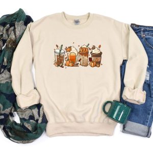 Fall Pumpkin Spice Halloween Thanksgiving Shirt 5