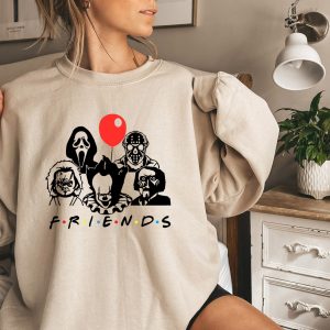 Halloween Friends Scary Movie Horror Spooky Shirt 4