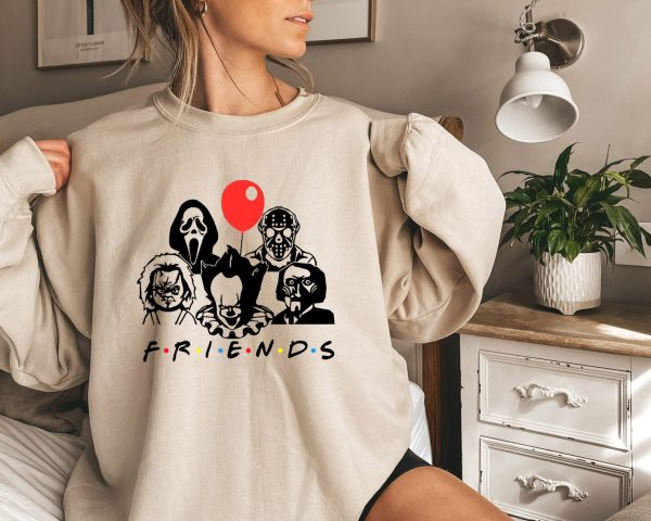 Halloween Friends Scary Movie Horror Spooky Shirt