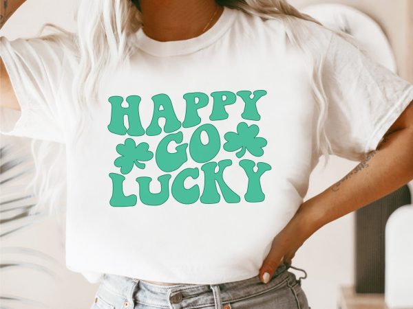 Happy Go Lucky St Patricks Day Shamrock And Shenanigans Shirt