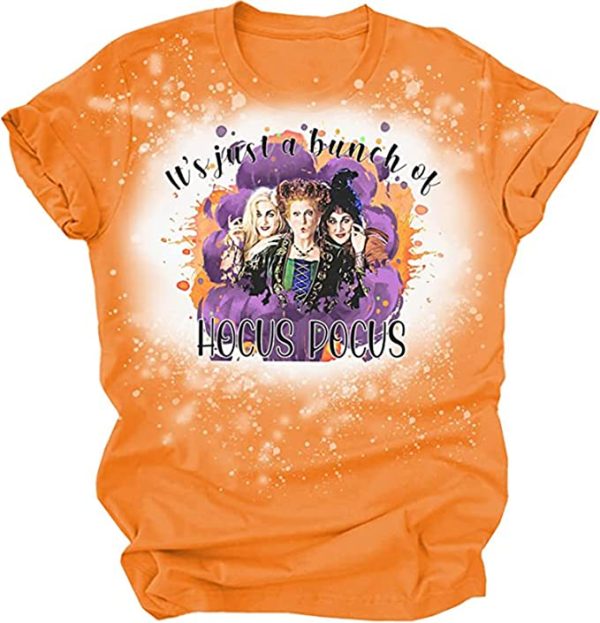 Hocus Pocus Bleached Shirt Amazon