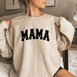 Mama Dad Couples Sweatshirt Gift For 3