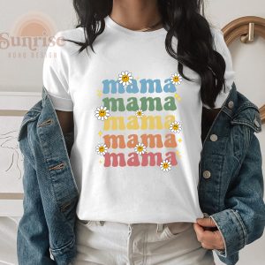 Mama Floral Mom Mothers Day T Shirt 3