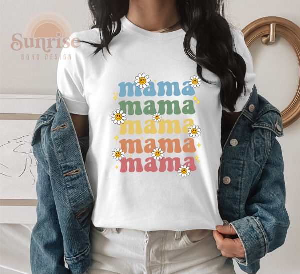 Mama Floral Mom Mother’s Day T Shirt