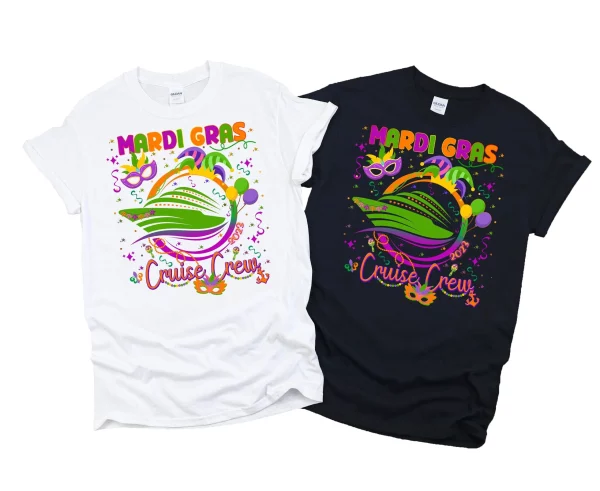 Mardi Gras Cruise 2023 Vacation Family Matching Shirt