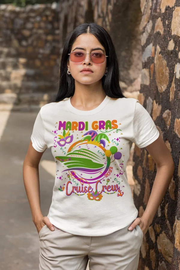 Mardi Gras Cruise 2023 Vacation Family Matching Shirt