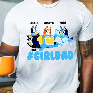 Personalized Bluey Dad Life 2023 Shirt 4