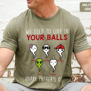 Personalized Dad Funny Fathers Day Shirt 5