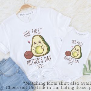 Personalized Funny Our First Mothers Day Shirt 4