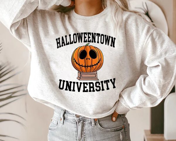 Pumpkin HalloweenTown University Fall Sweatshirt