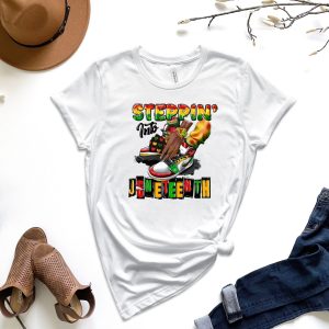 Steppin Into Juneteenth Black Lives Matter Civil Rights Shirt 7