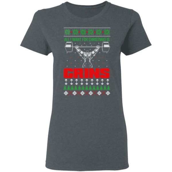 All I Want For Christmas Is Gains Shirt