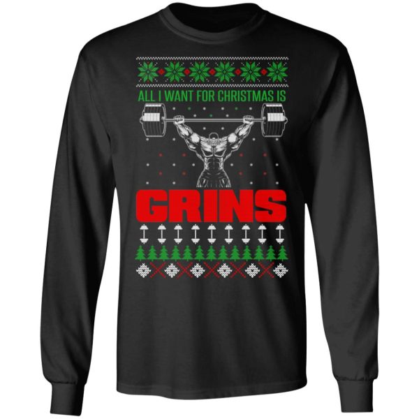 All I Want For Christmas Is Gains Shirt