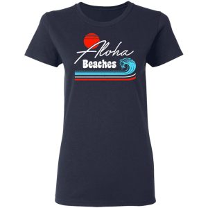 Aloha Beaches Vintage Retro Shirt 3