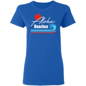 Aloha Beaches Vintage Retro Shirt 4