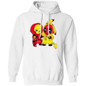 Baby Pokemon Pikachu And Deadpool Shirt 6