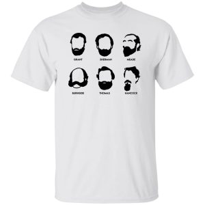 Beards And Generals Union Grant Sherman Meade Burnside Thomas Hancock T Shirts Hoodie Sweatshirt 3