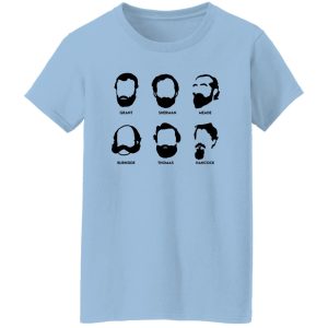 Beards And Generals Union Grant Sherman Meade Burnside Thomas Hancock T Shirts Hoodie Sweatshirt 5