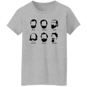 Beards And Generals Union Grant Sherman Meade Burnside Thomas Hancock T Shirts Hoodie Sweatshirt 7