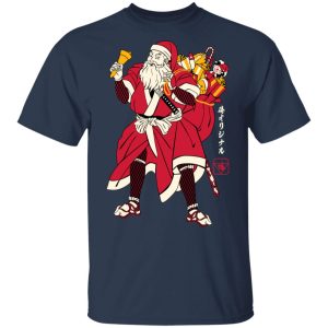 Christmas Santa Samurai T Shirts 11