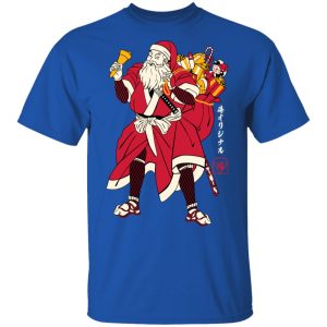 Christmas Santa Samurai T Shirts 12