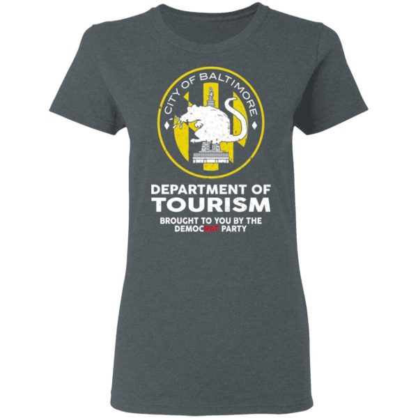 City Of Baltimore Department Of Tourism Shirt