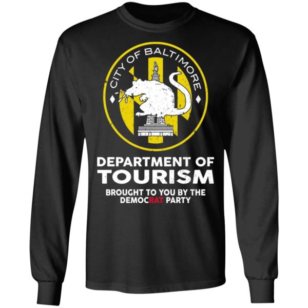 City Of Baltimore Department Of Tourism Shirt