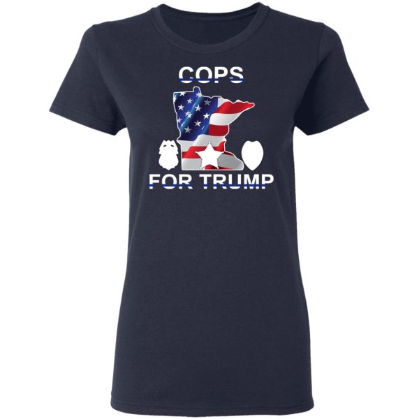 Cops For Donald Trump 2020 To President T-Shirts