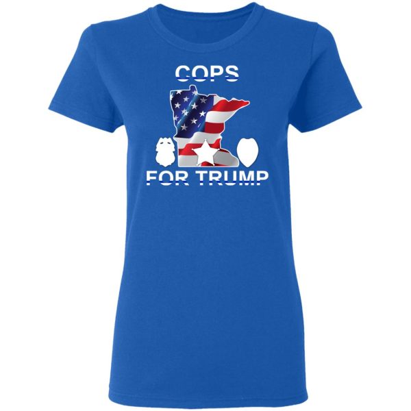 Cops For Donald Trump 2020 To President T-Shirts