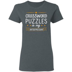 Crossword Puzzles Is My Antidepressant Gaming Shirt 2