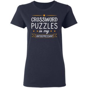 Crossword Puzzles Is My Antidepressant Gaming Shirt 3