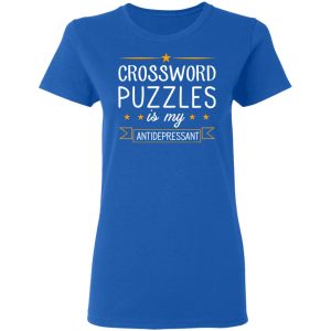 Crossword Puzzles Is My Antidepressant Gaming Shirt 4