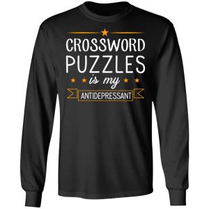 Crossword Puzzles Is My Antidepressant Gaming Shirt 5