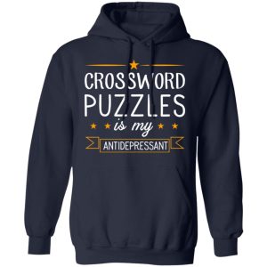 Crossword Puzzles Is My Antidepressant Gaming Shirt 7