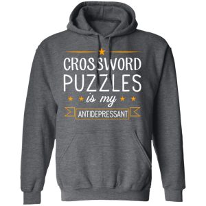 Crossword Puzzles Is My Antidepressant Gaming Shirt 8