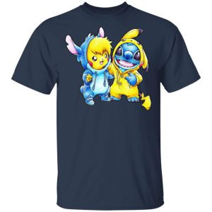 Cute Stitch Pokemon T Shirts 11