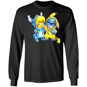 Cute Stitch Pokemon T Shirts 5