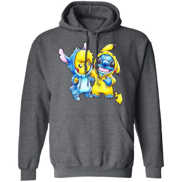 Cute Stitch Pokemon T-Shirts