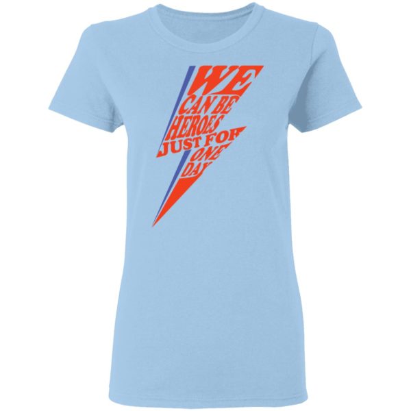 David Bowie We Can Be Heroes Just For One Day T-Shirts