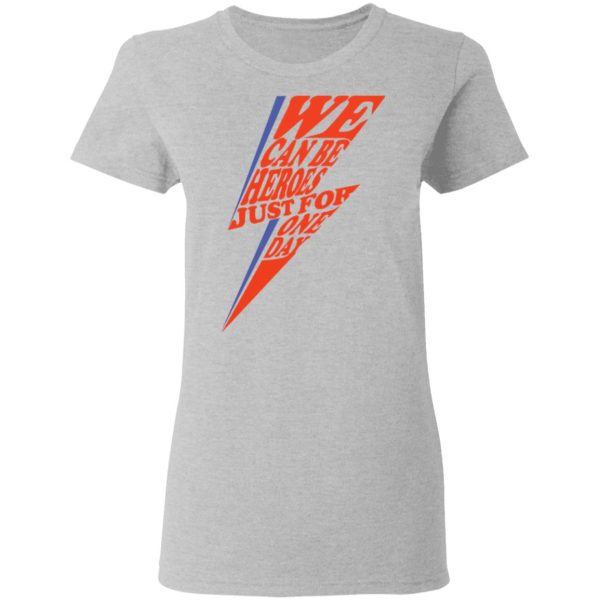 David Bowie We Can Be Heroes Just For One Day T-Shirts