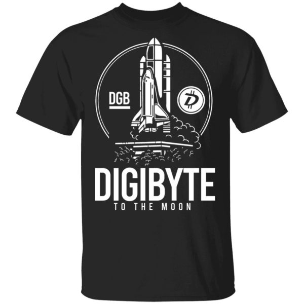 Digibyte To The Moon BTC DGB Bitcoin Crypto T-Shirts, Hoodies, Sweater