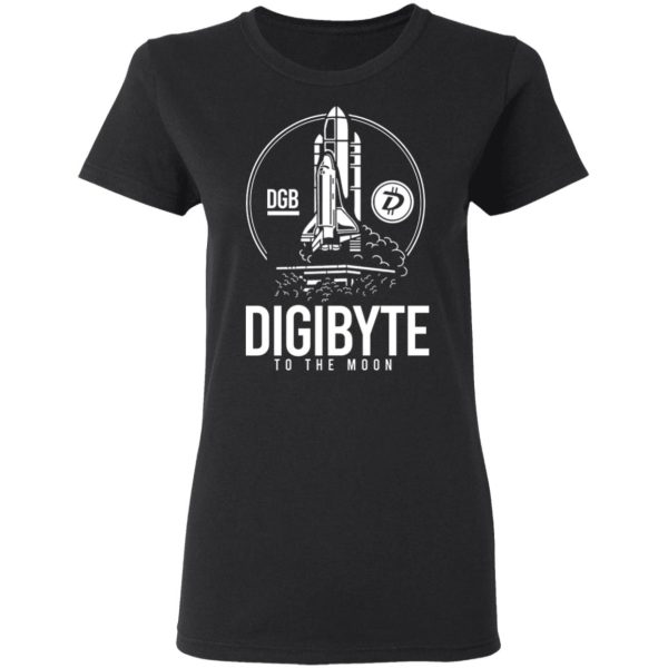 Digibyte To The Moon BTC DGB Bitcoin Crypto T-Shirts, Hoodies, Sweater