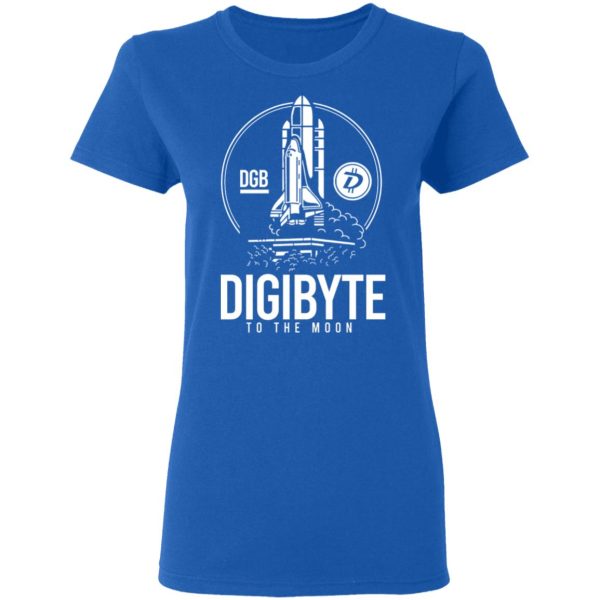 Digibyte To The Moon BTC DGB Bitcoin Crypto T-Shirts, Hoodies, Sweater