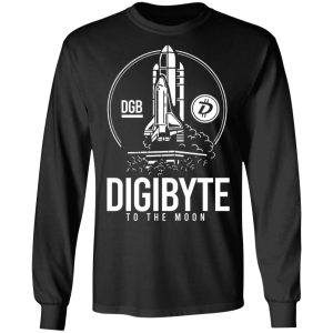 Digibyte To The Moon BTC DGB Bitcoin Crypto T Shirts Hoodies Sweater 5