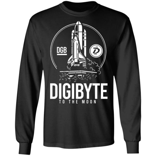 Digibyte To The Moon BTC DGB Bitcoin Crypto T-Shirts, Hoodies, Sweater